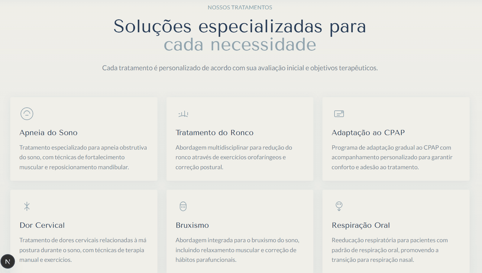 Vitalizar - Fisioterapia do Sono - Screenshot 3